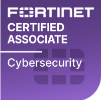 Fortinet Certified Associate | Cybersecurity badge